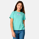 Girls' Microtech® Graphic Crew Neck Shirt