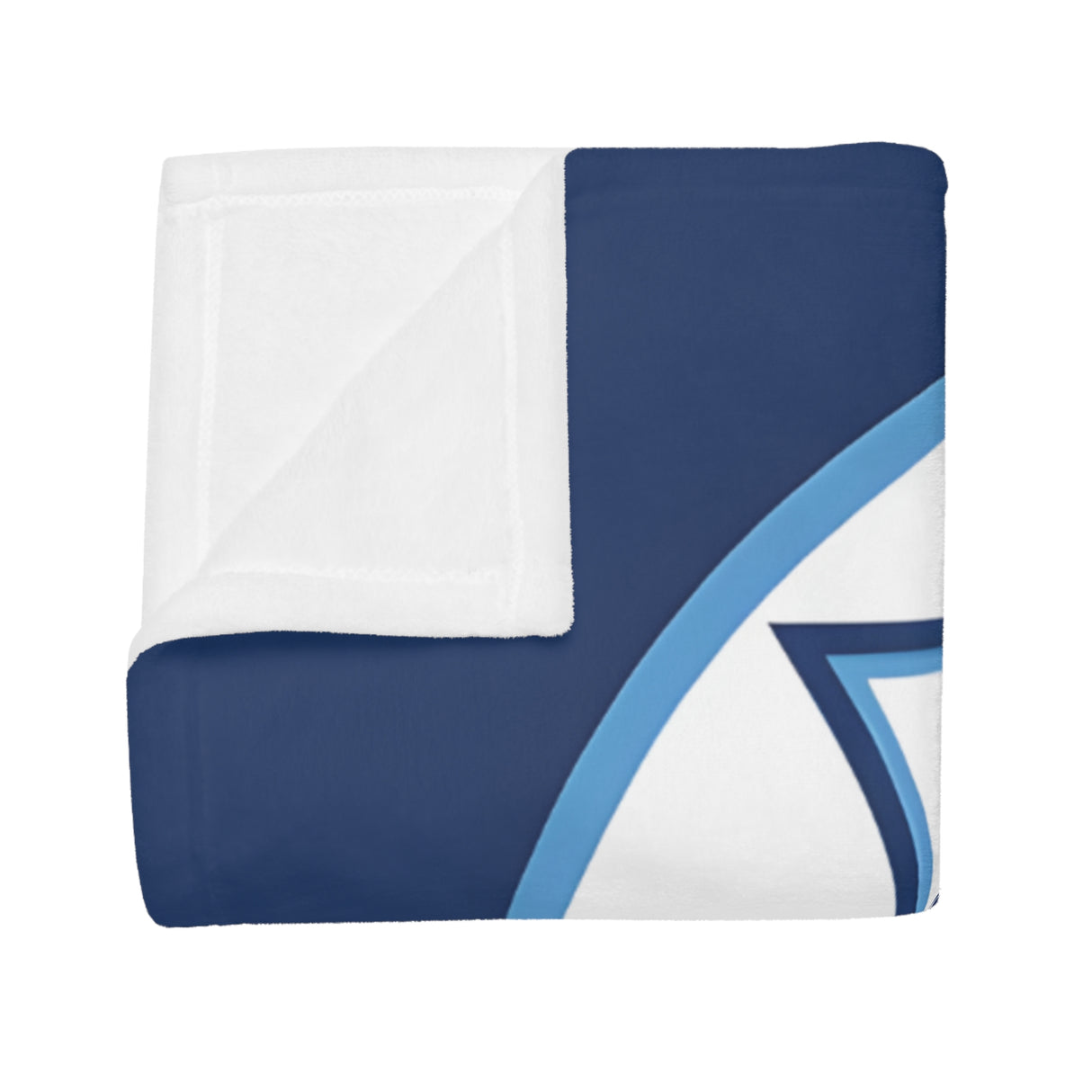 Hoggard Vikings Football Plush Fleece Blanket — Custom Name + Team Number