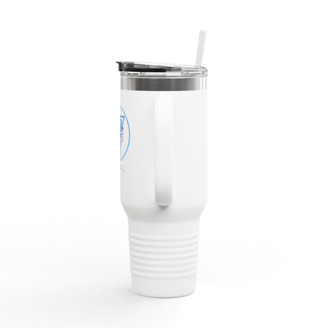 Hoggard Vikings Football 40oz Insulated Stainless Steel Tumbler