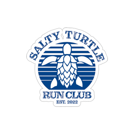 Salty Turtle Run Club Stickers