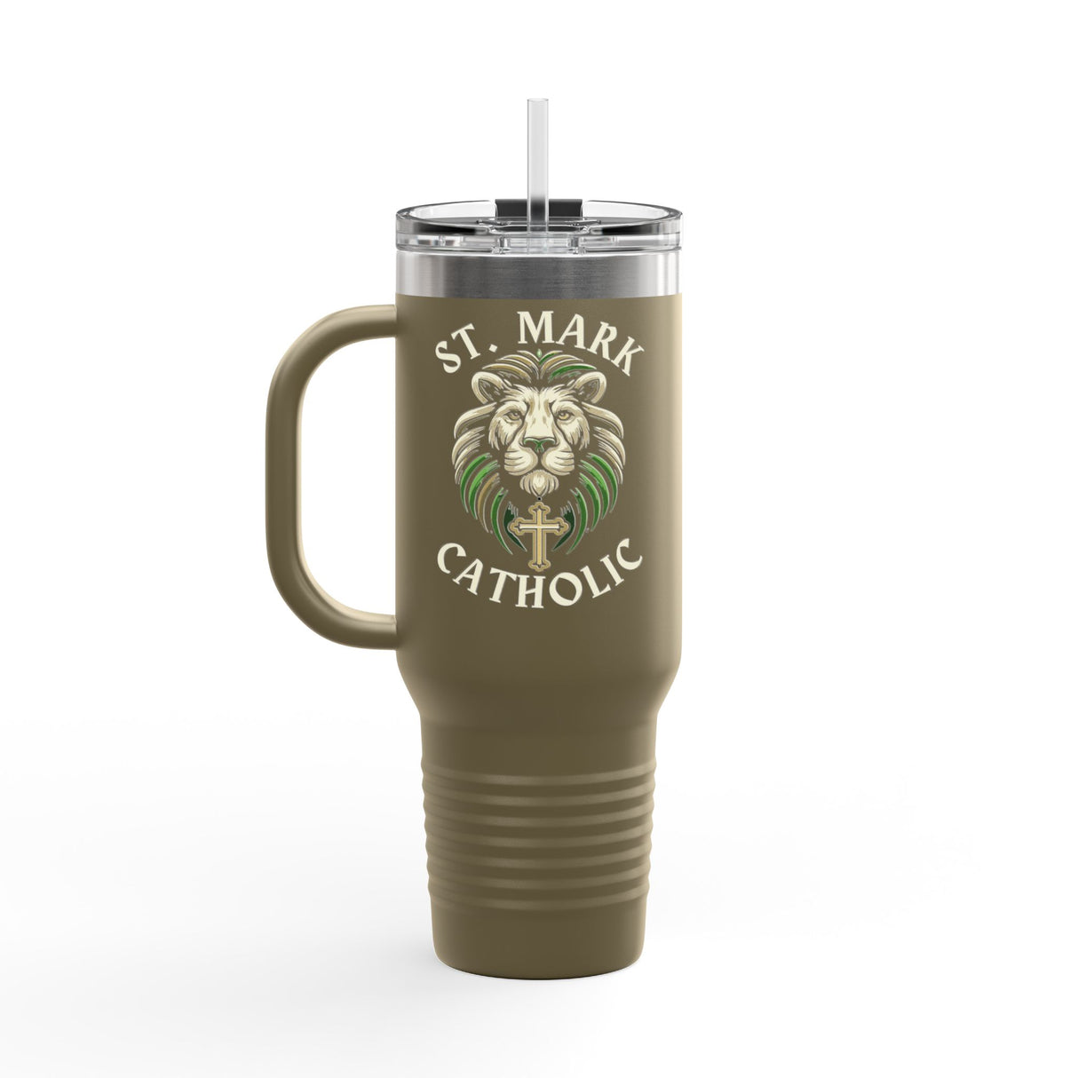 St. Mark Catholic Insulated Travel Mug, 40 oz