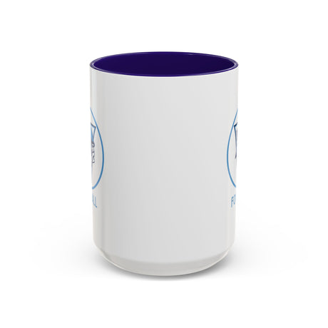 Hoggard Vikings Football Color Accent Mug —  11oz/15oz