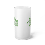 Frosted Glass Beer Mug - 16 oz