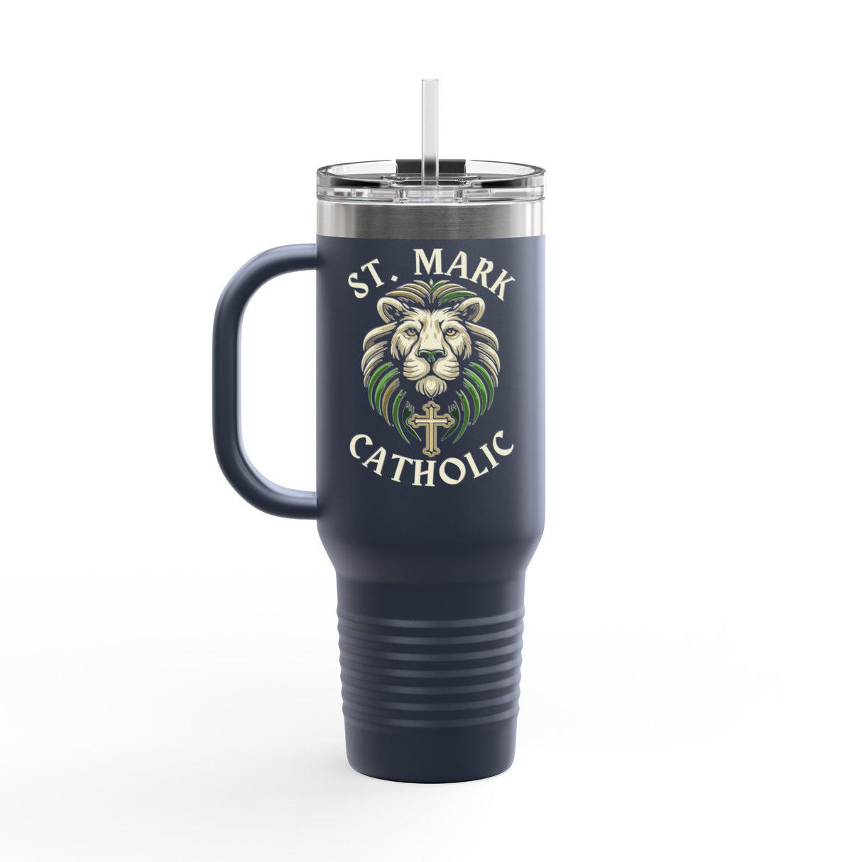 St. Mark Catholic Insulated Travel Mug, 40 oz