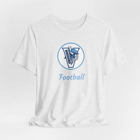Hoggard Vikings Football Unisex Heathered Tee