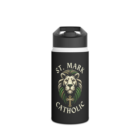St. Mark Catholic Stainless Steel Water Bottle -  12 oz -32 oz