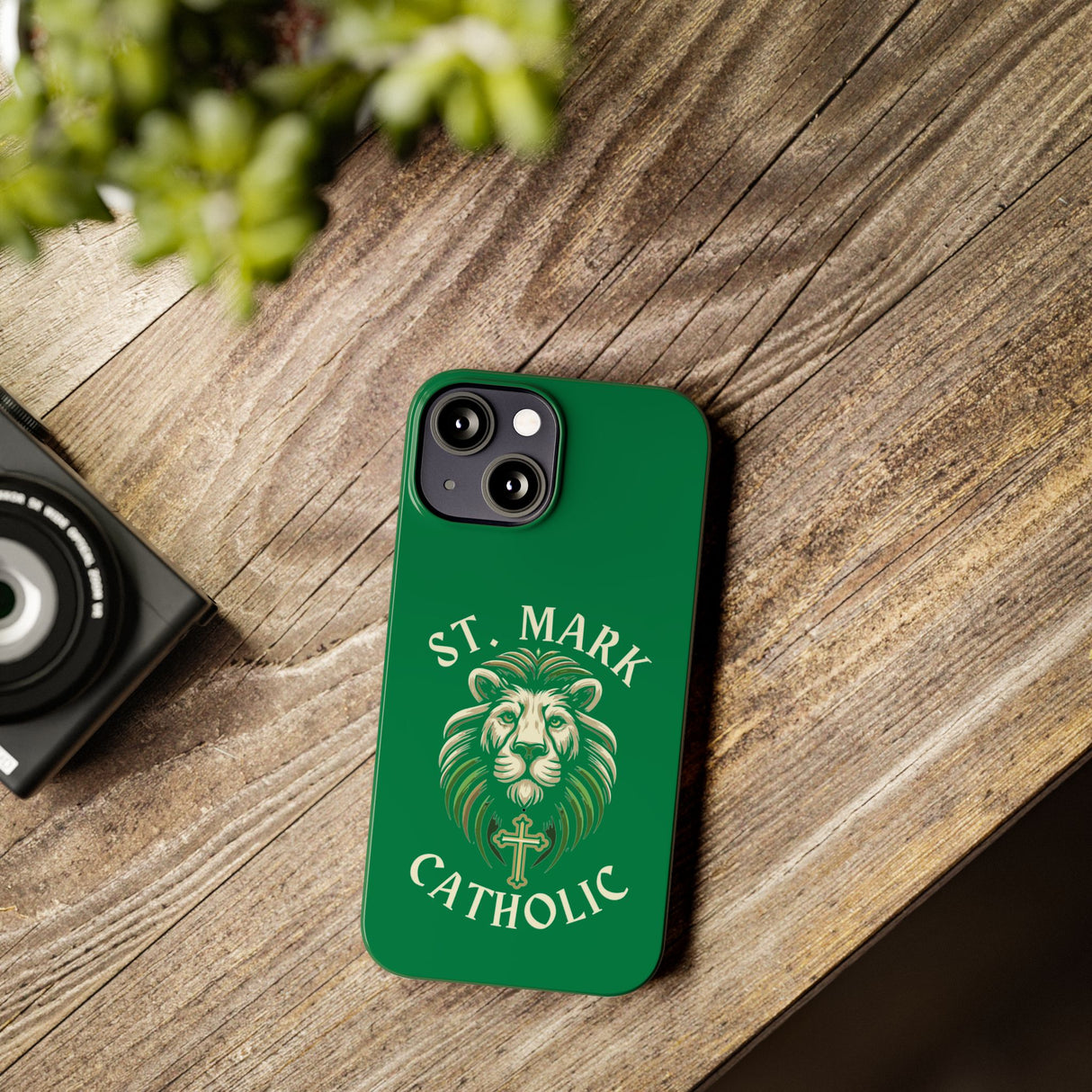 St. Mark Catholic Slim iPhone Case