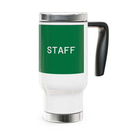 St. Mark Catholic Stainless Steel Travel Mug with Handle - 14 oz