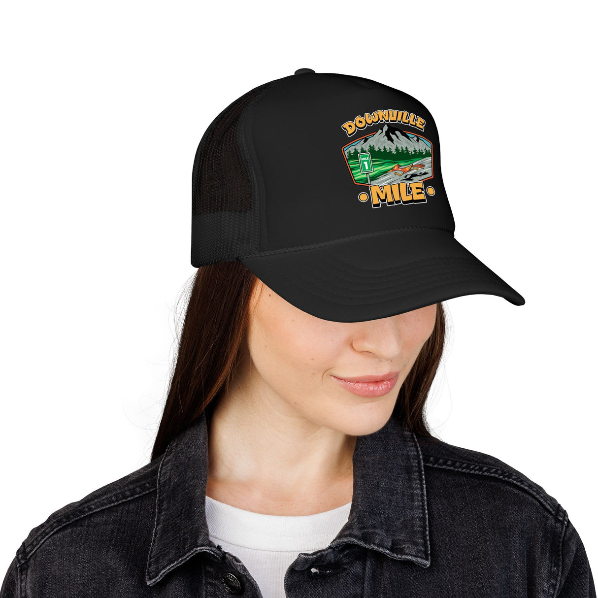 The Downville Mile Foam Trucker Hat