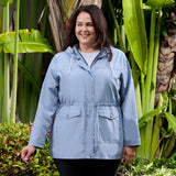 Women's Plus Size Rain Away Anorak Rain Jacket
