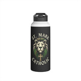 St. Mark Catholic Stainless Steel Water Bottle -  12 oz -32 oz