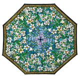 Tiffany Field of Lilies Travel Umbrella – Compact, One-Touch Open & Close