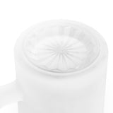 Frosted Glass Beer Mug - 16 oz