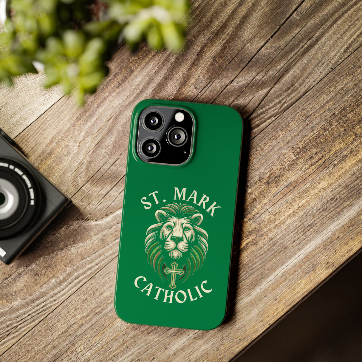 St. Mark Catholic Slim iPhone Case