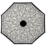Tiffany Magnolia Reverse Inverted Umbrella – Hands-Free, Windproof Design