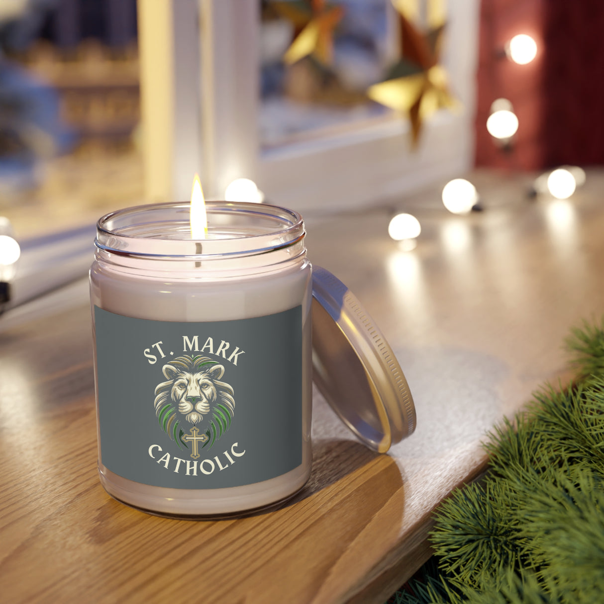 St. Mark Catholic Scented Candle, 9 oz