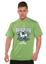 Brooklyn Health Club Men's Bamboo Viscose/Organic Cotton Short Sleeve Graphic T-Shirt