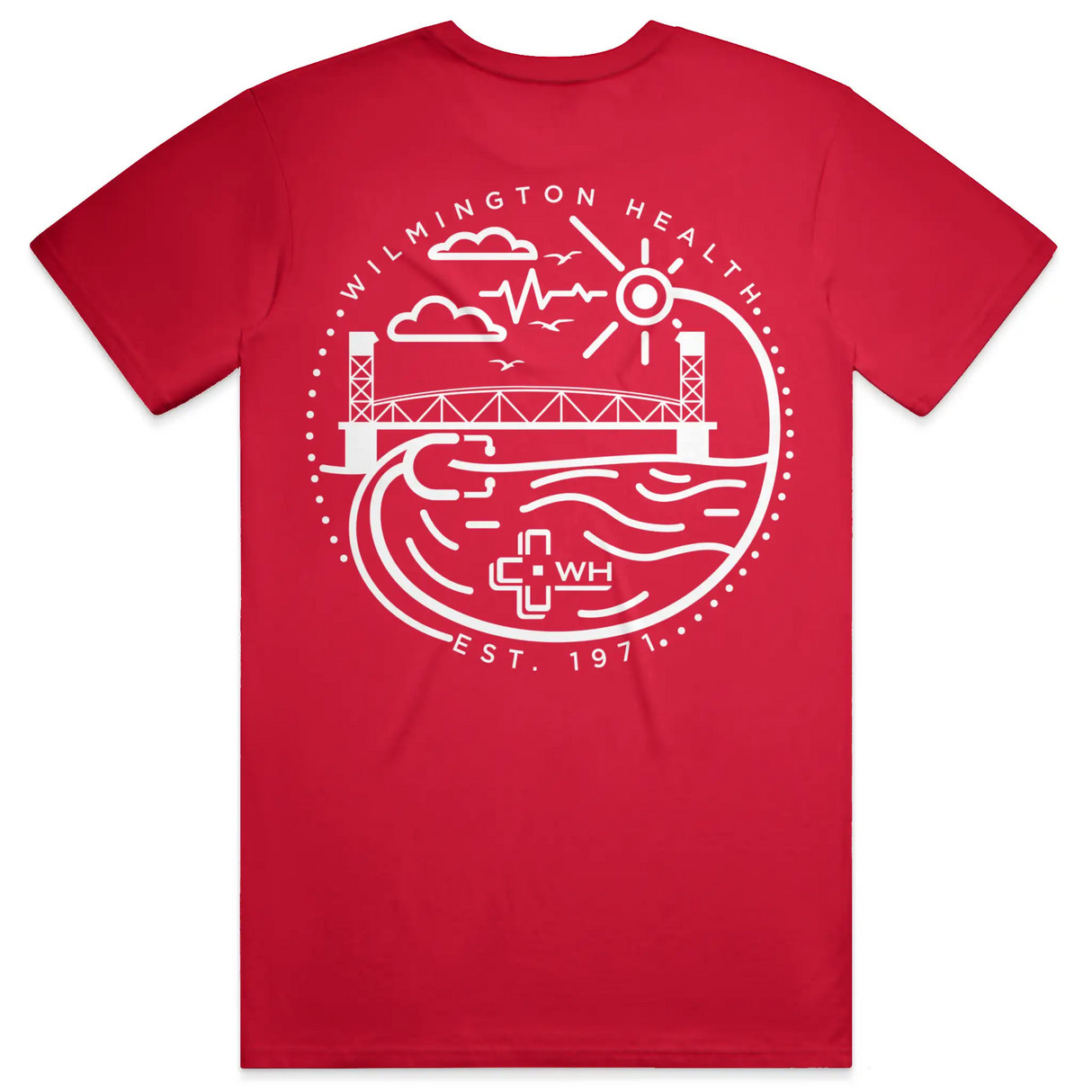 Wilmington Health Coastal Designs Nublend Tee