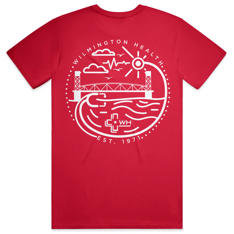 Wilmington Health Coastal Designs Nublend Tee