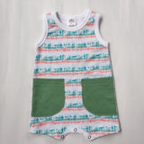 Tie Dye Tank romper
