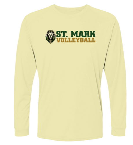 St. Mark Catholic Volleyball L/S Performance Tee w/ SPF 50+