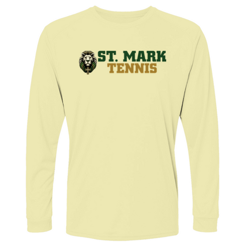 St. Mark Catholic Tennis L/S Performance Tee w/ SPF 50+