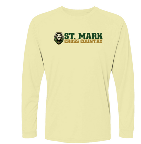 St. Mark Catholic Cross Country L/S Performance Tee w/ SPF 50+