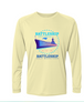 Battleship Half Marathon Islander L/S Performance Tee w/ UPF 50+