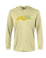 Shakori 40 Bahama Hooded L/S Performance Tee w/ UPF 50+