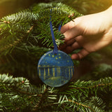 van Gogh Over the Rhone Porcelain Keepsake Ornament – Flat Ceramic, Gift-Ready
