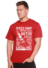 Spark Plug Spun Bamboo® Men's Bamboo Viscose/Organic Cotton Short Sleeve Graphic T-Shirt