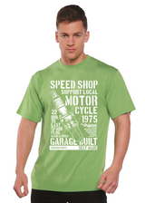 Spark Plug Spun Bamboo® Men's Bamboo Viscose/Organic Cotton Short Sleeve Graphic T-Shirt