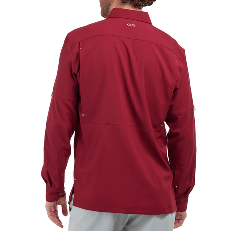 Oxblood Scout Shirt | Long Sleeve