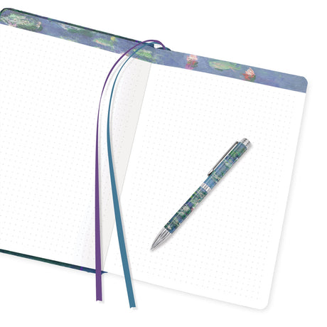 Monet Water Lilies Fine Art Ballpoint Pen - Gift Boxed