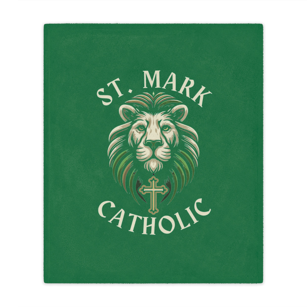 St. Mark Catholic Minky Fleece Blanket