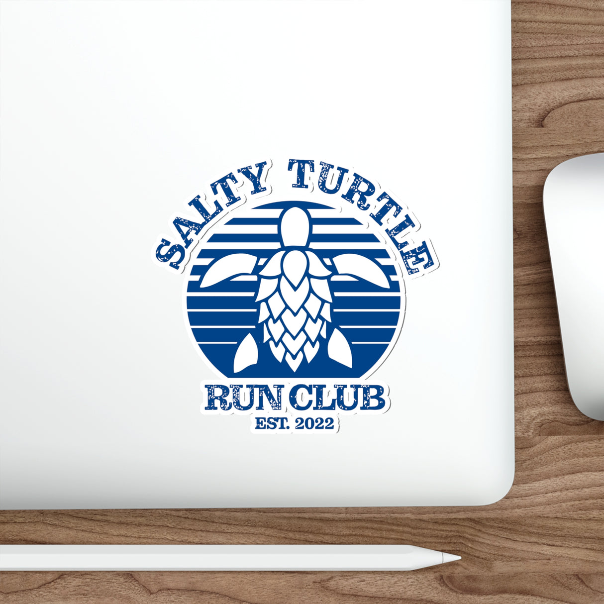 Salty Turtle Run Club Stickers