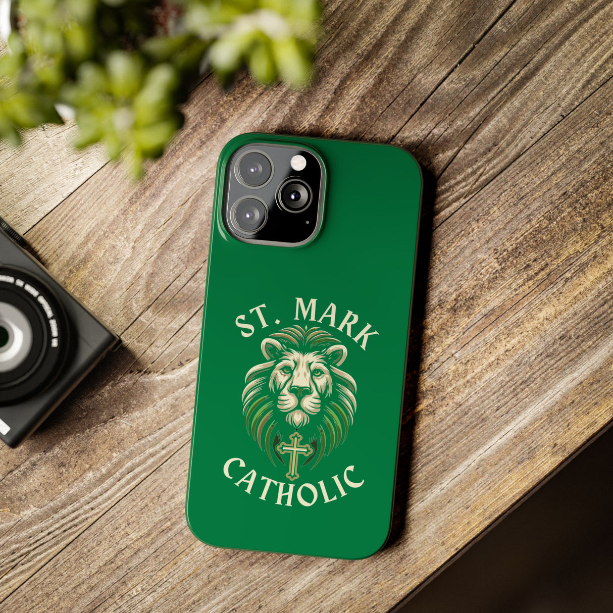 St. Mark Catholic Slim iPhone Case
