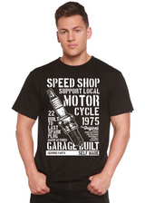 Spark Plug Spun Bamboo® Men's Bamboo Viscose/Organic Cotton Short Sleeve Graphic T-Shirt