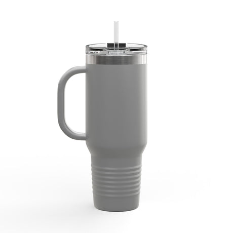 Hoggard Vikings Football 40oz Insulated Stainless Steel Tumbler