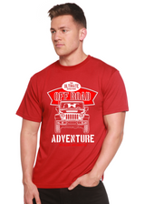 Off Road Spun Bamboo® Men's Bamboo Viscose/Organic Cotton Short Sleeve Graphic T-Shirt