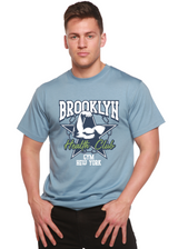Brooklyn Health Club Men's Bamboo Viscose/Organic Cotton Short Sleeve Graphic T-Shirt