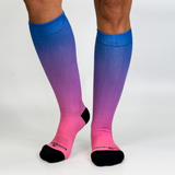 Ombré Blue Pink - (Standard & Extra Wide)