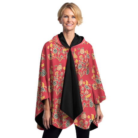 Ellery Womens Rain Cape - Rainproof Breathable Rain Poncho