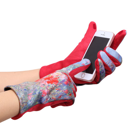 Hassam Celia's Garden Isles of Shoals Womens Touch Screen Gloves