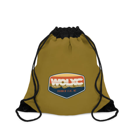 WOLXC Cross Country Camp Drawstring Bag w/ Name Tag