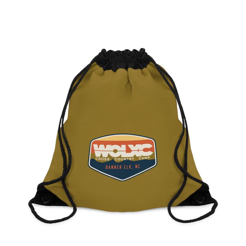 WOLXC Cross Country Camp Drawstring Bag w/ Name Tag