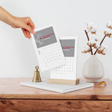 2025 Vertical Desk Calendar