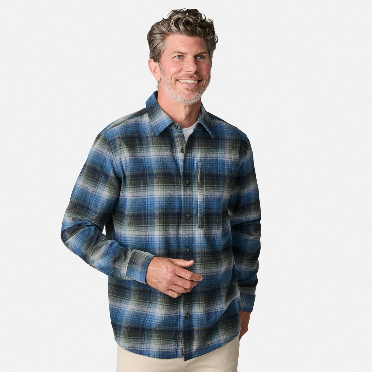 Men's Easywear Flannel Shirt