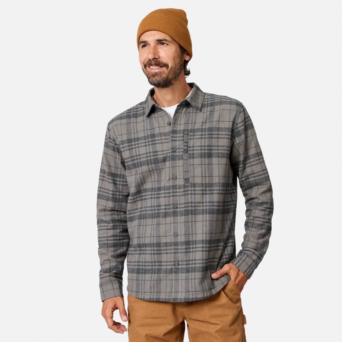 Men's Easywear II Fleece Lined Flannel Shirt