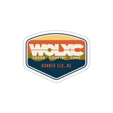 WOLXC Cross Country Camp Vinyl Decal